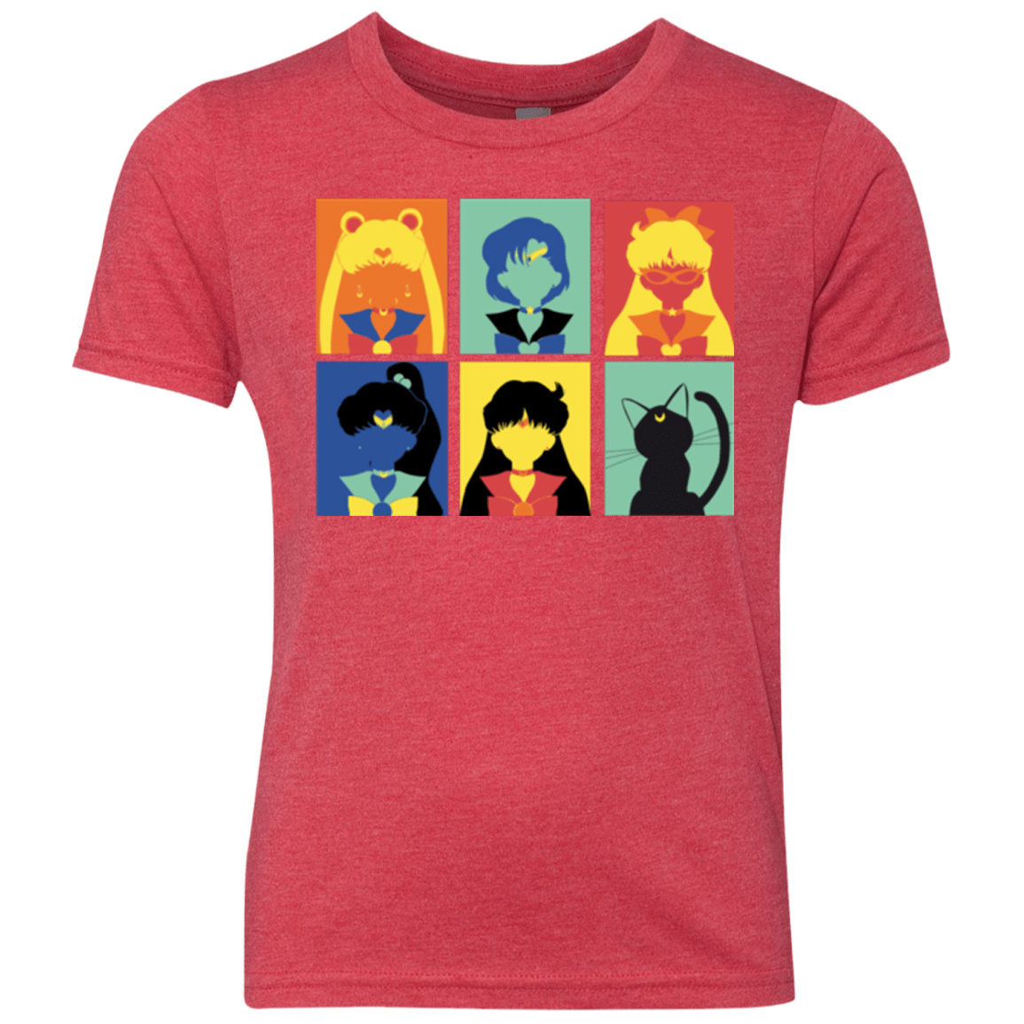 T-Shirts Vintage Red / YXS Sailor pop Youth Triblend T-Shirt