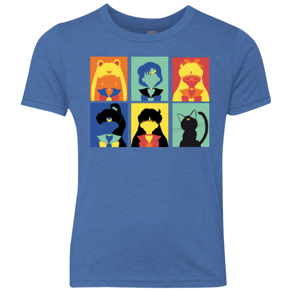 T-Shirts Vintage Royal / YXS Sailor pop Youth Triblend T-Shirt