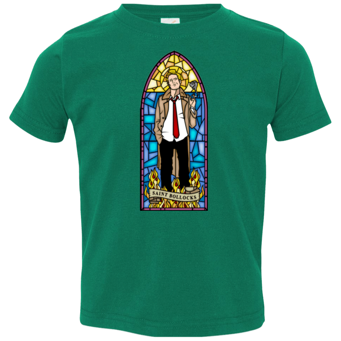 T-Shirts Kelly / 2T Saint Bollocks Toddler Premium T-Shirt