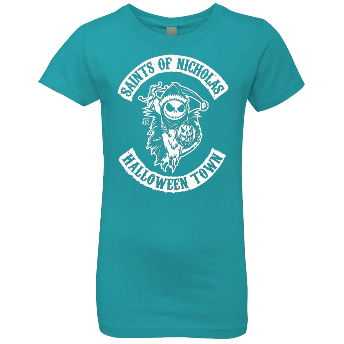 T-Shirts Tahiti Blue / YXS Saints of Nicholas Girls Premium T-Shirt