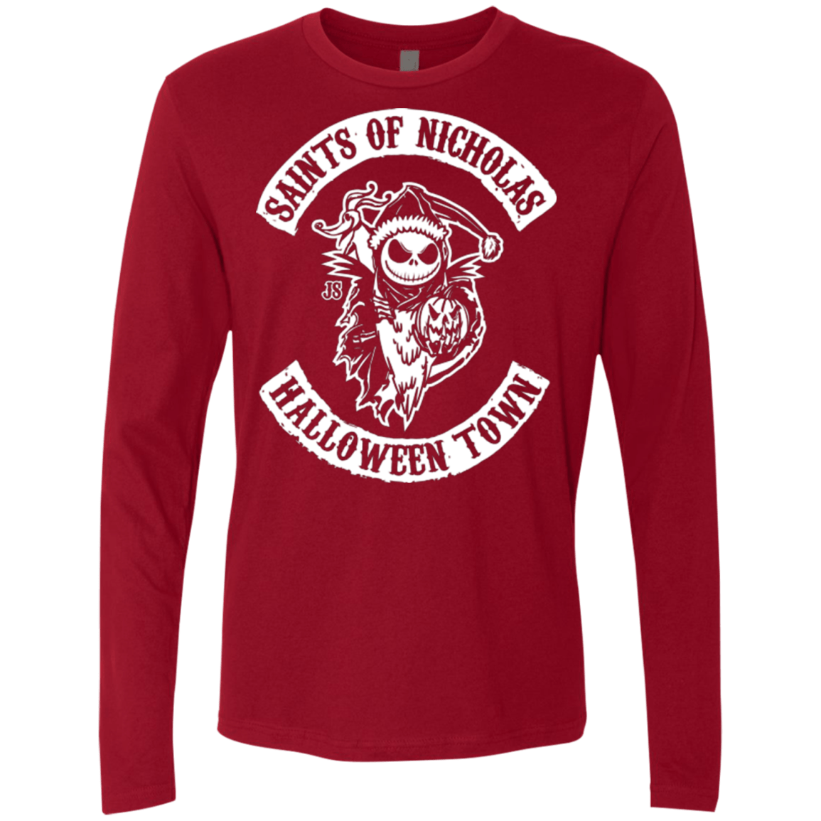 T-Shirts Cardinal / Small Saints of Nicholas Men's Premium Long Sleeve