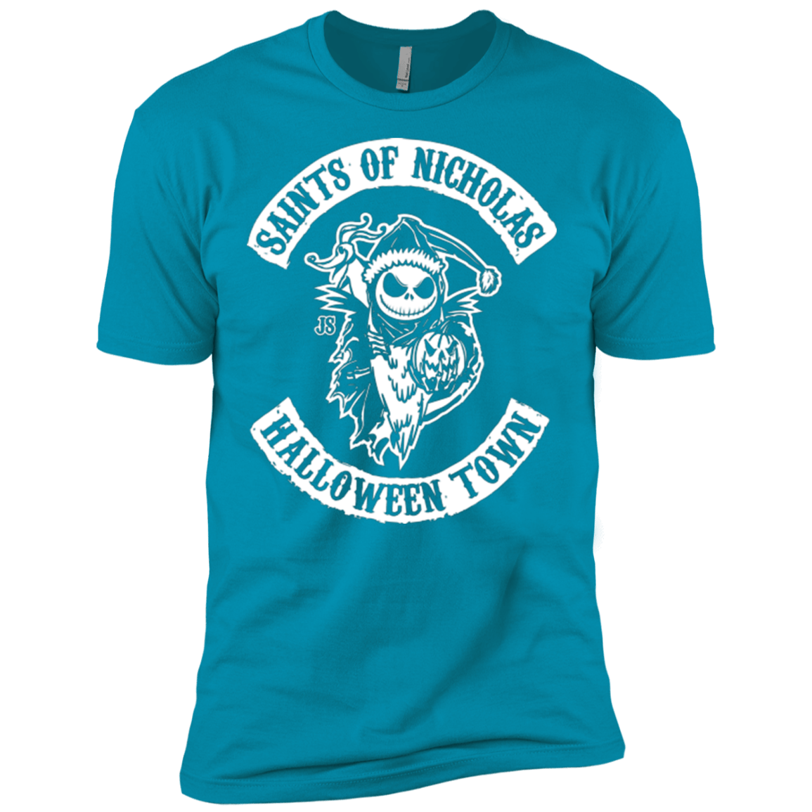T-Shirts Turquoise / X-Small Saints of Nicholas Men's Premium T-Shirt