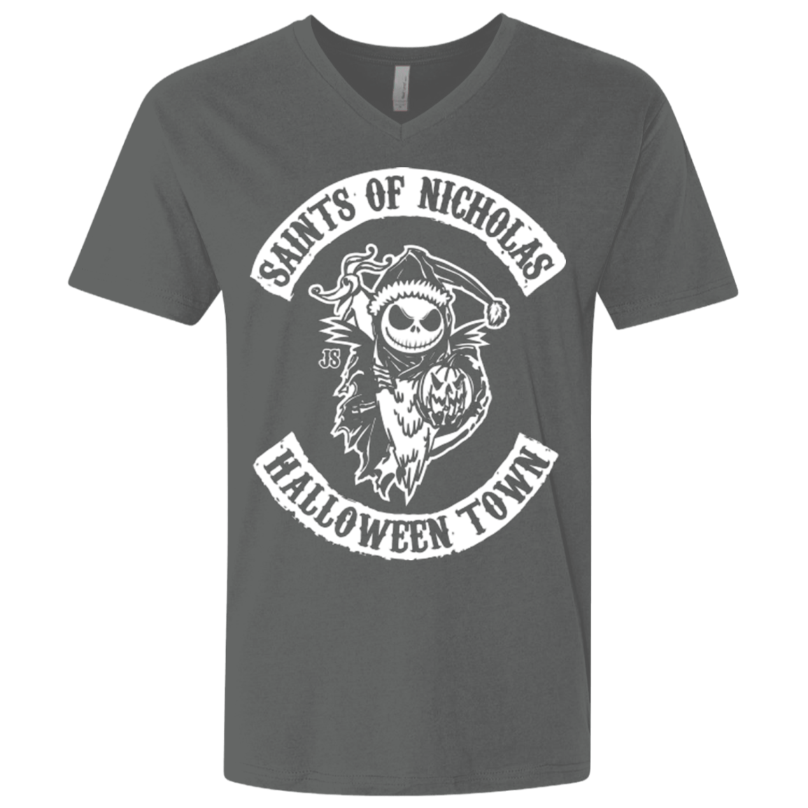 T-Shirts Heavy Metal / X-Small Saints of Nicholas Men's Premium V-Neck
