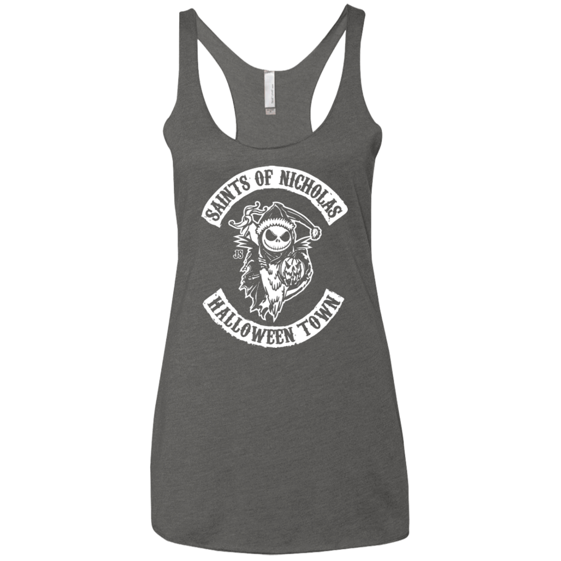 T-Shirts Premium Heather / X-Small Saints of Nicholas Women's Triblend Racerback Tank