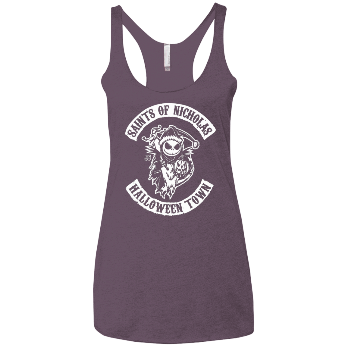 T-Shirts Vintage Purple / X-Small Saints of Nicholas Women's Triblend Racerback Tank