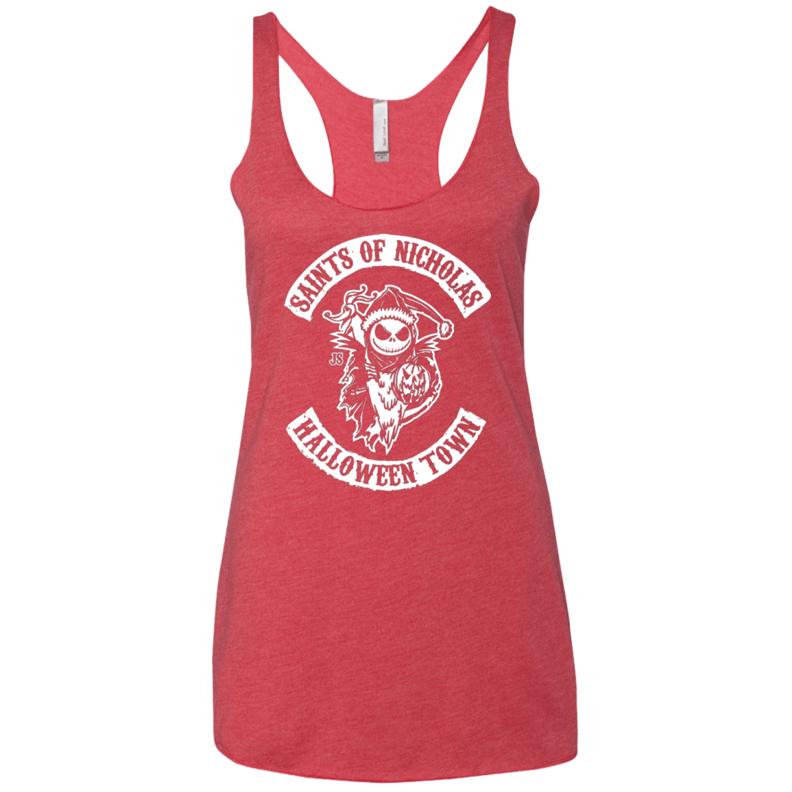 T-Shirts Vintage Red / X-Small Saints of Nicholas Women's Triblend Racerback Tank