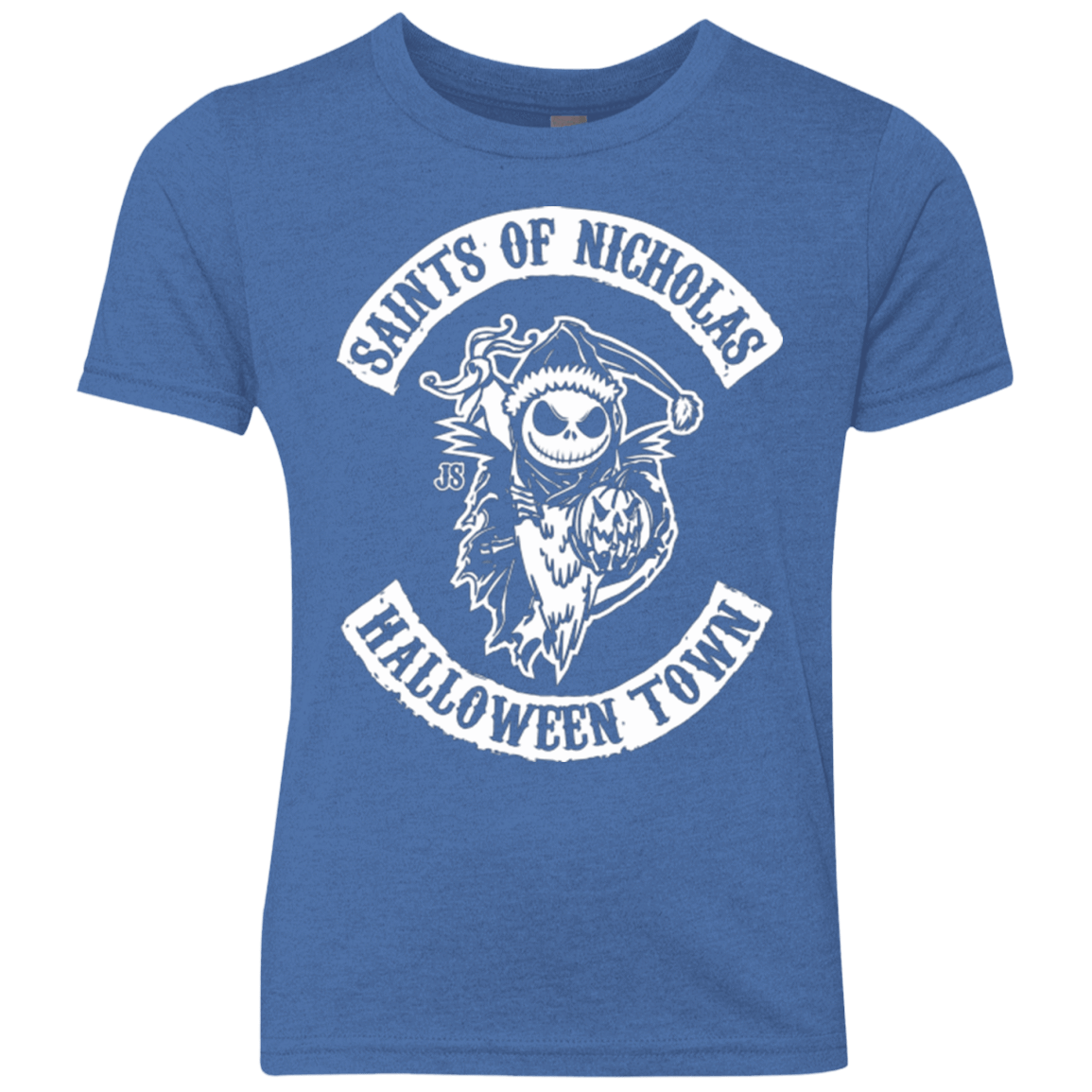 T-Shirts Vintage Royal / YXS Saints of Nicholas Youth Triblend T-Shirt
