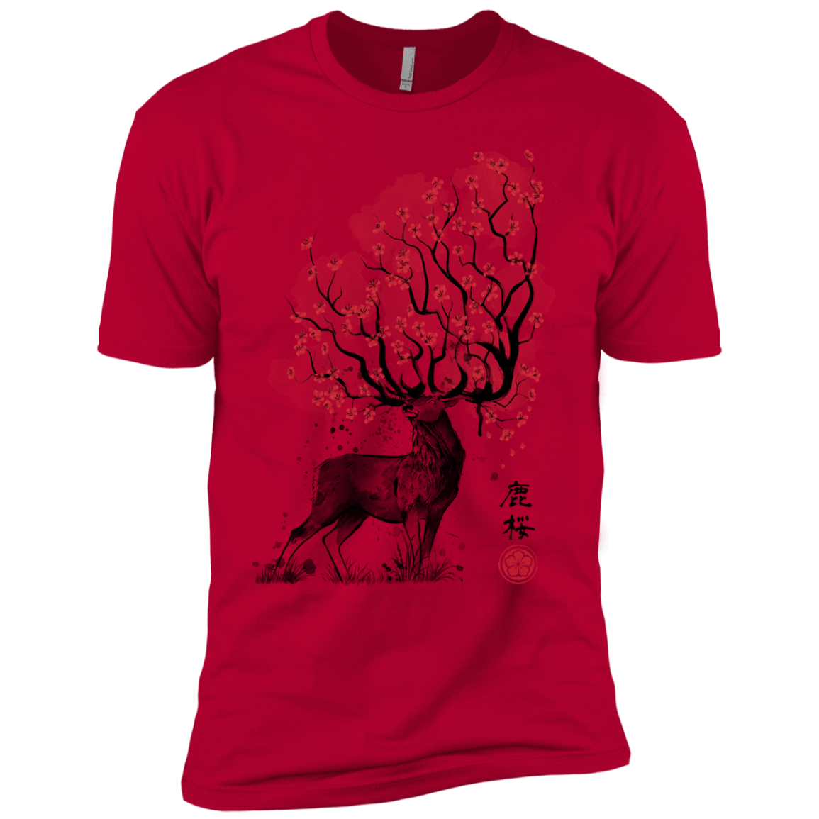Sakura Deer Boys Premium T-Shirt