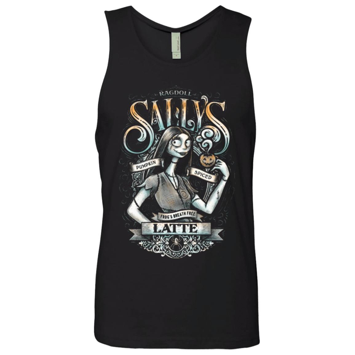 T-Shirts Black / Small SALLYS LATTE Men's Premium Tank Top
