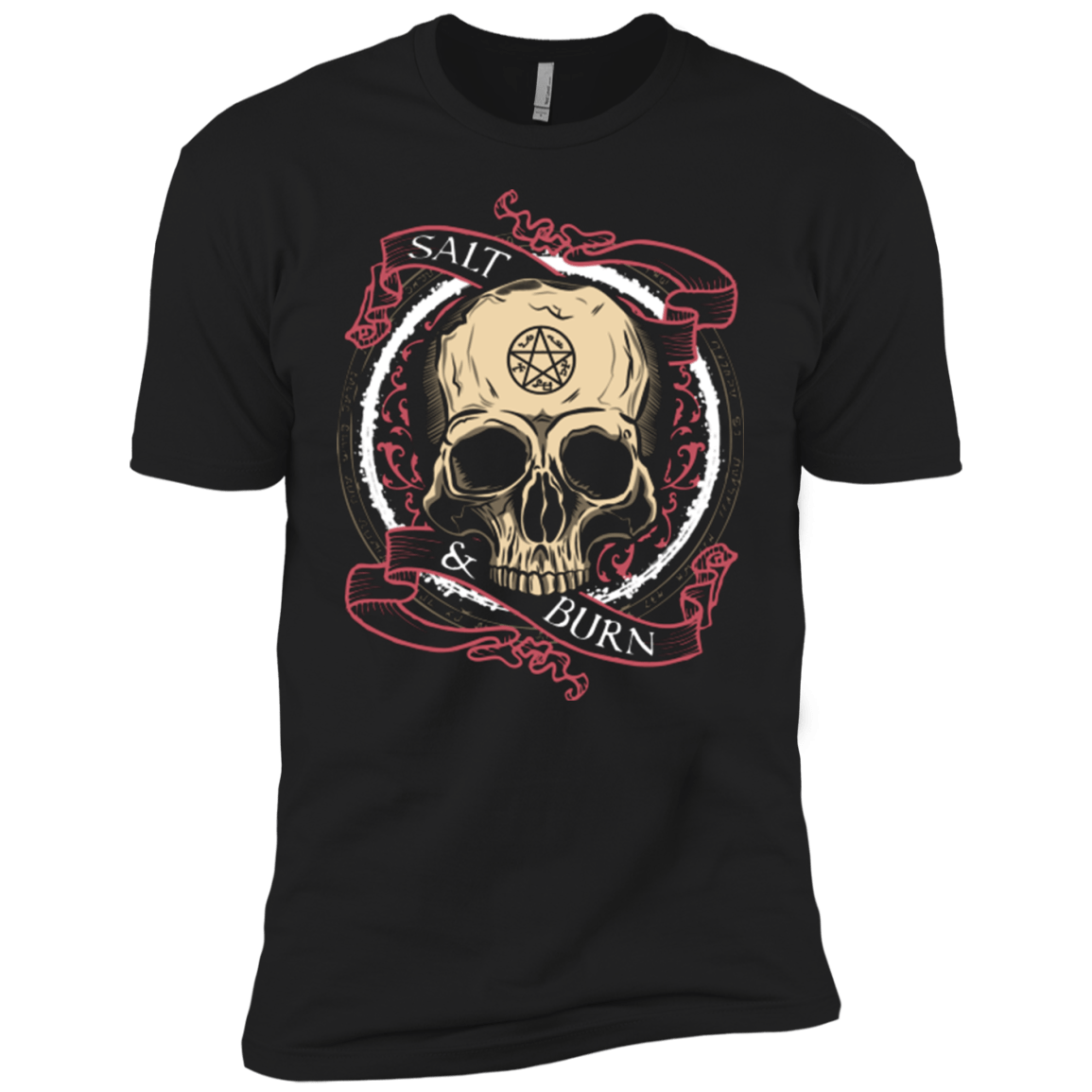 T-Shirts Black / YXS Salt and Burn Boys Premium T-Shirt