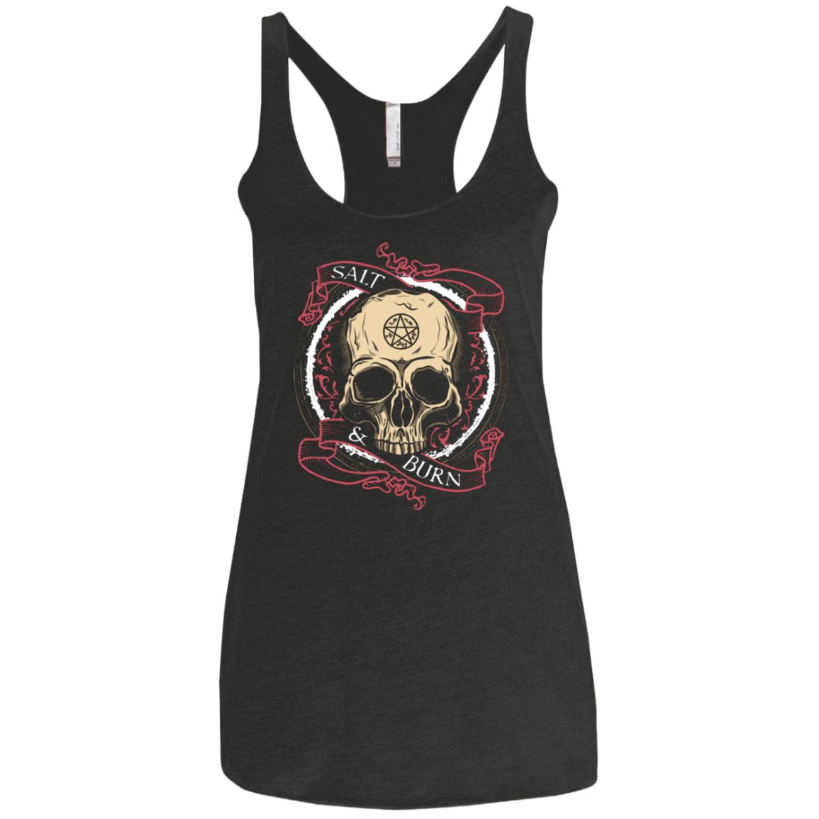 T-Shirts Vintage Black / X-Small Salt and Burn Women's Triblend Racerback Tank
