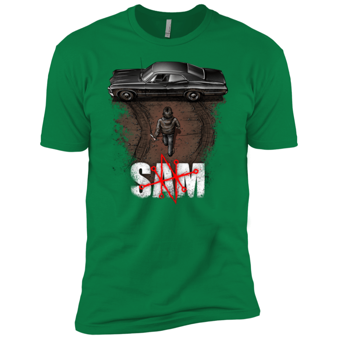 T-Shirts Kelly Green / X-Small Sam Men's Premium T-Shirt