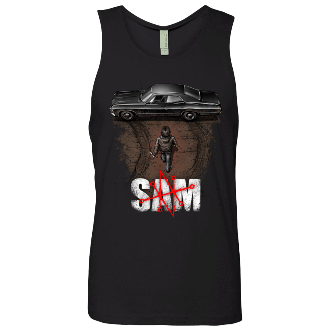 T-Shirts Black / Small Sam Men's Premium Tank Top