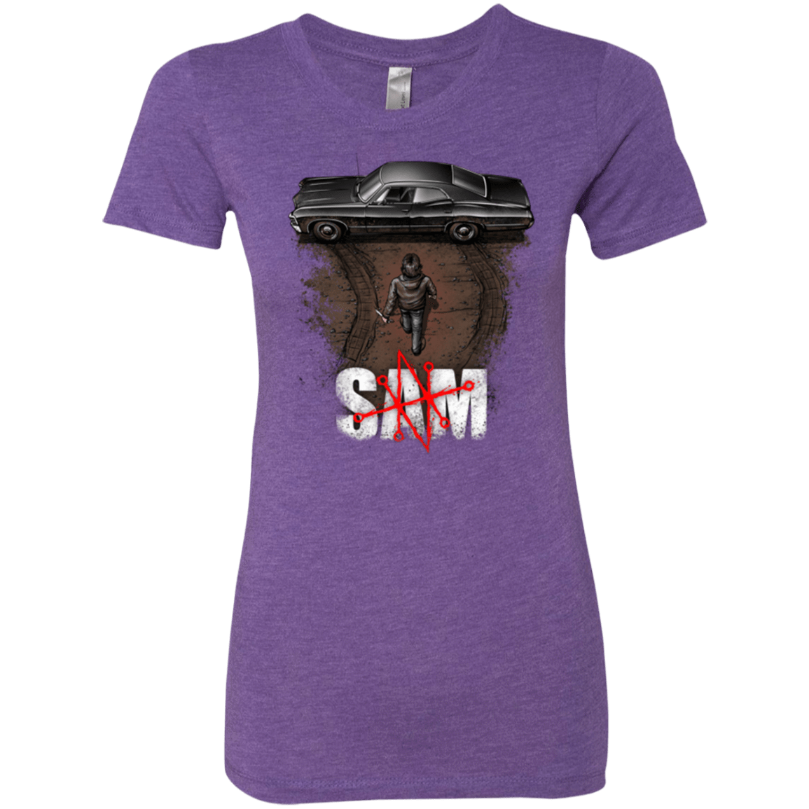 T-Shirts Purple Rush / Small Sam Women's Triblend T-Shirt