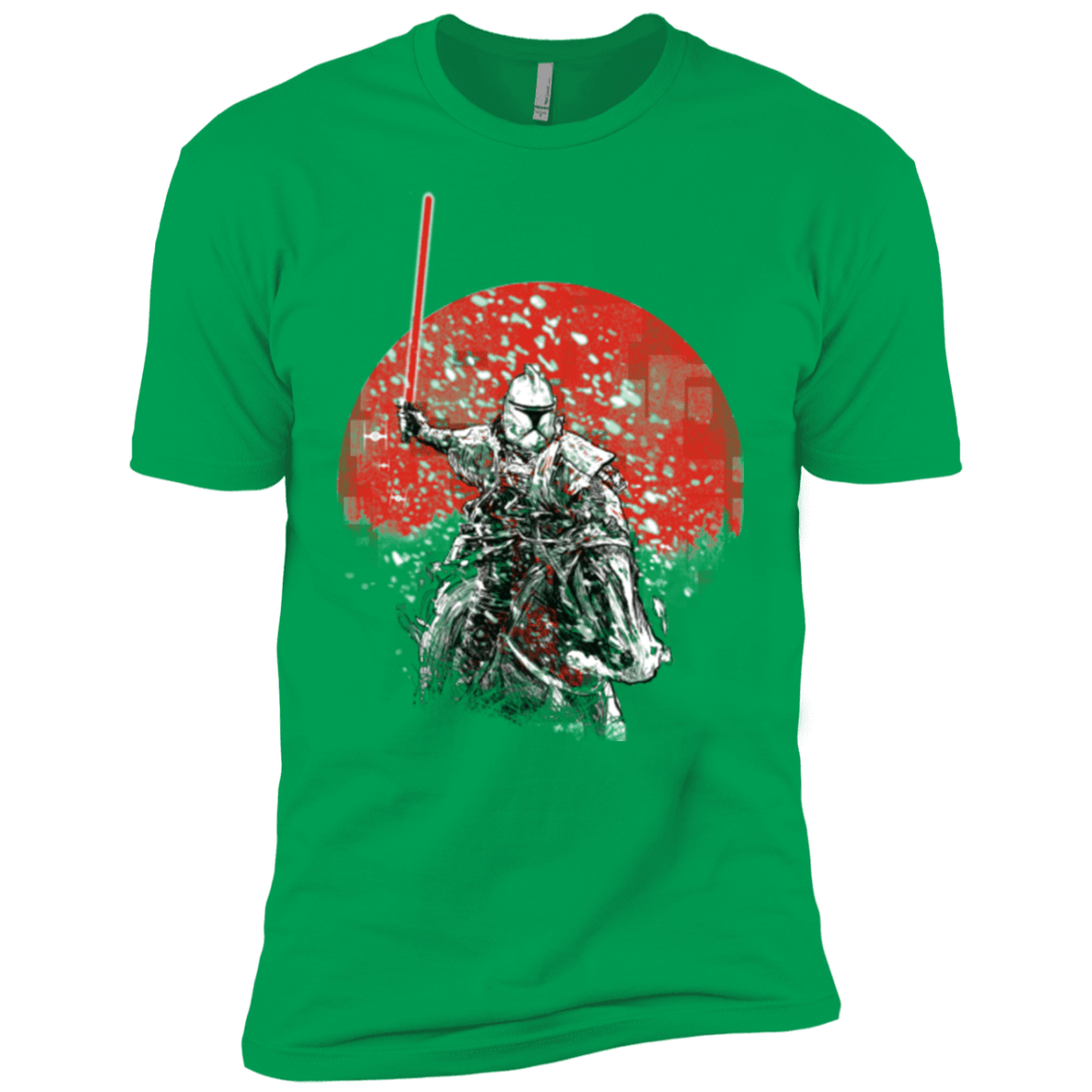 T-Shirts Kelly Green / YXS Samourai Trooper Boys Premium T-Shirt