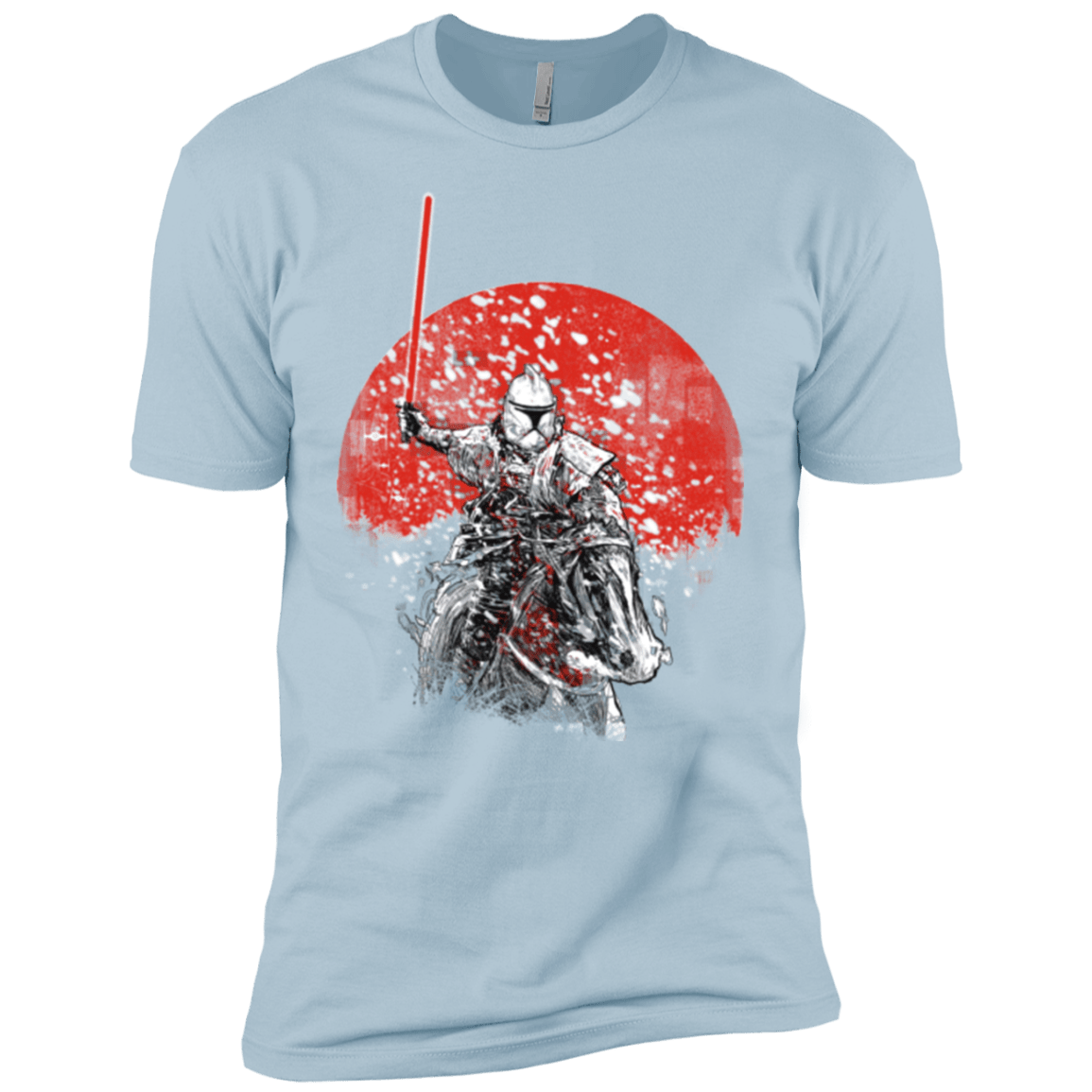 T-Shirts Light Blue / YXS Samourai Trooper Boys Premium T-Shirt