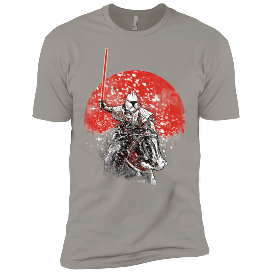 T-Shirts Light Grey / YXS Samourai Trooper Boys Premium T-Shirt