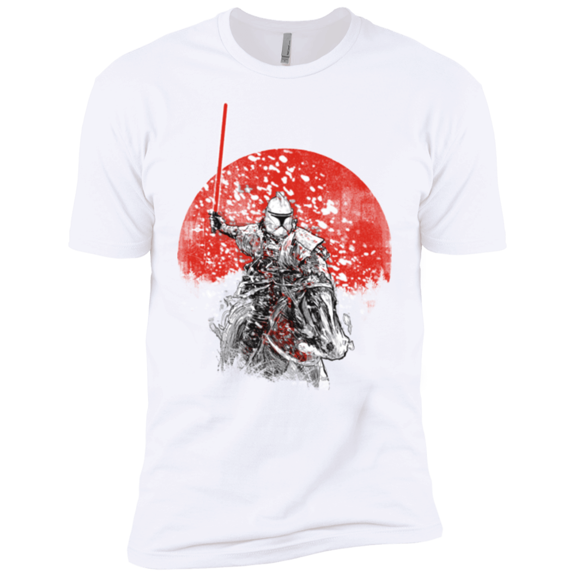T-Shirts White / YXS Samourai Trooper Boys Premium T-Shirt