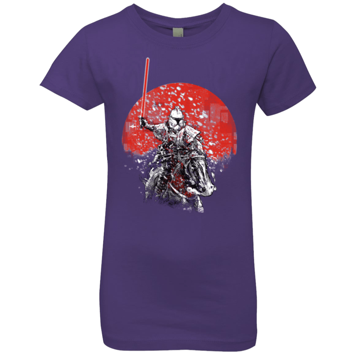 T-Shirts Purple Rush / YXS Samourai Trooper Girls Premium T-Shirt