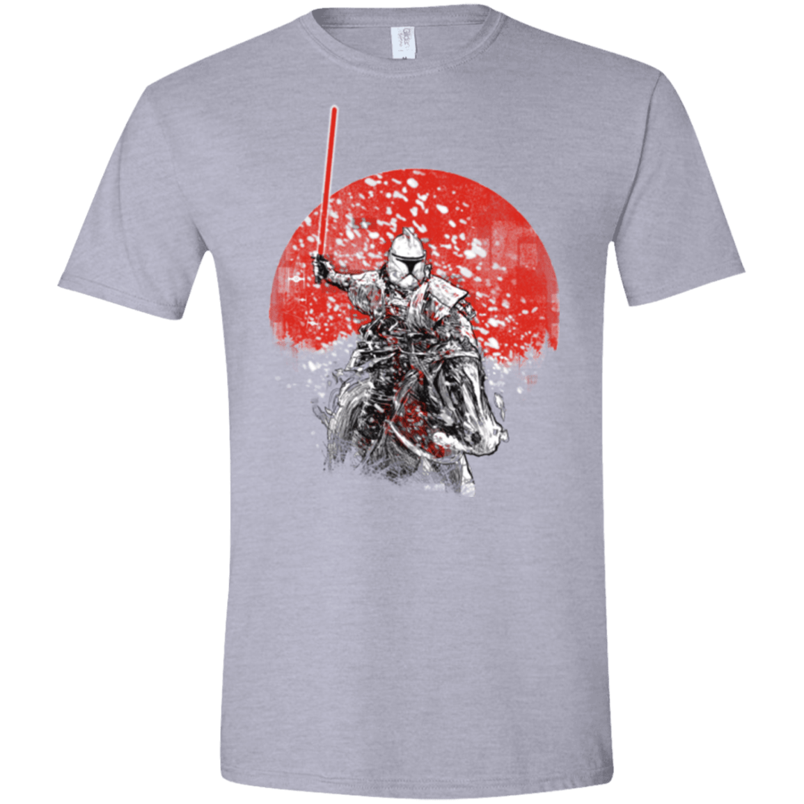 T-Shirts Sport Grey / X-Small Samourai Trooper Men's Semi-Fitted Softstyle