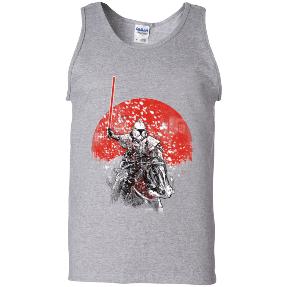 T-Shirts Sport Grey / S Samourai Trooper Men's Tank Top