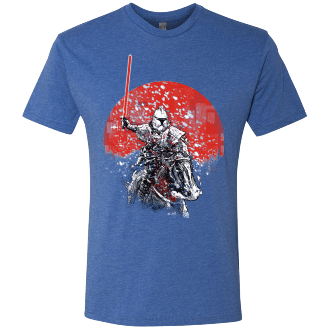 T-Shirts Vintage Royal / S Samourai Trooper Men's Triblend T-Shirt