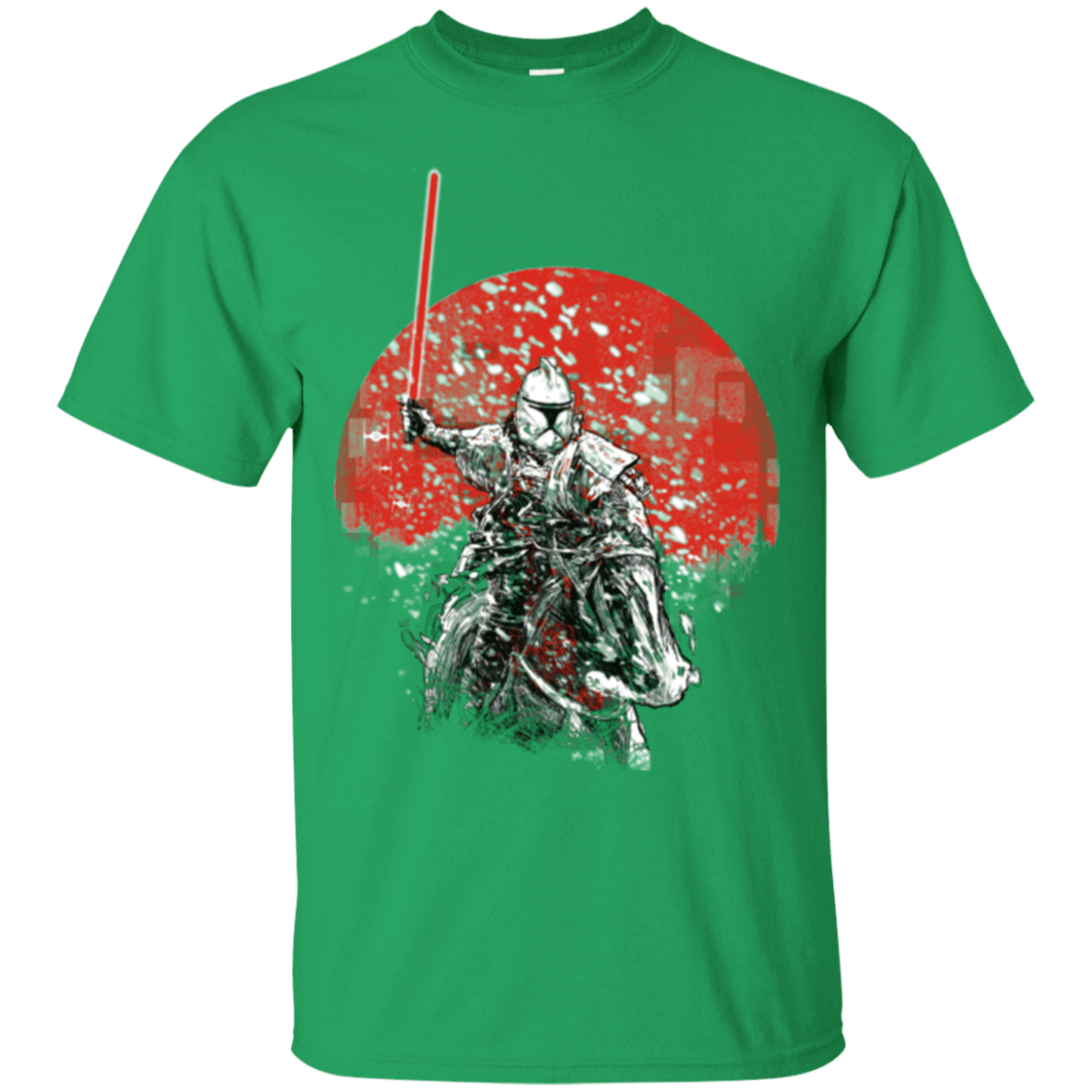 T-Shirts Irish Green / S Samourai Trooper T-Shirt