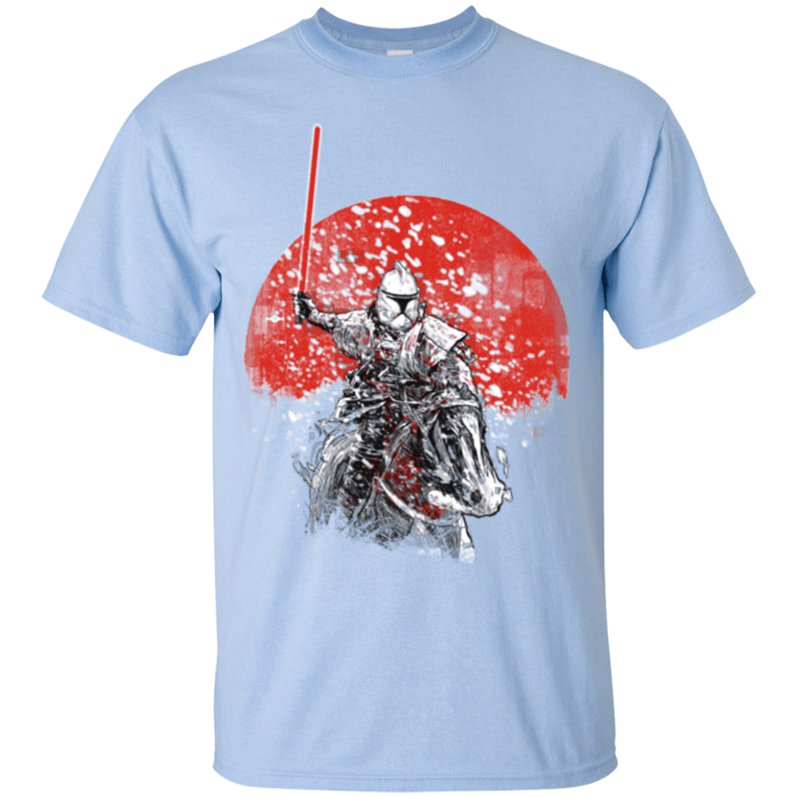 T-Shirts Light Blue / S Samourai Trooper T-Shirt