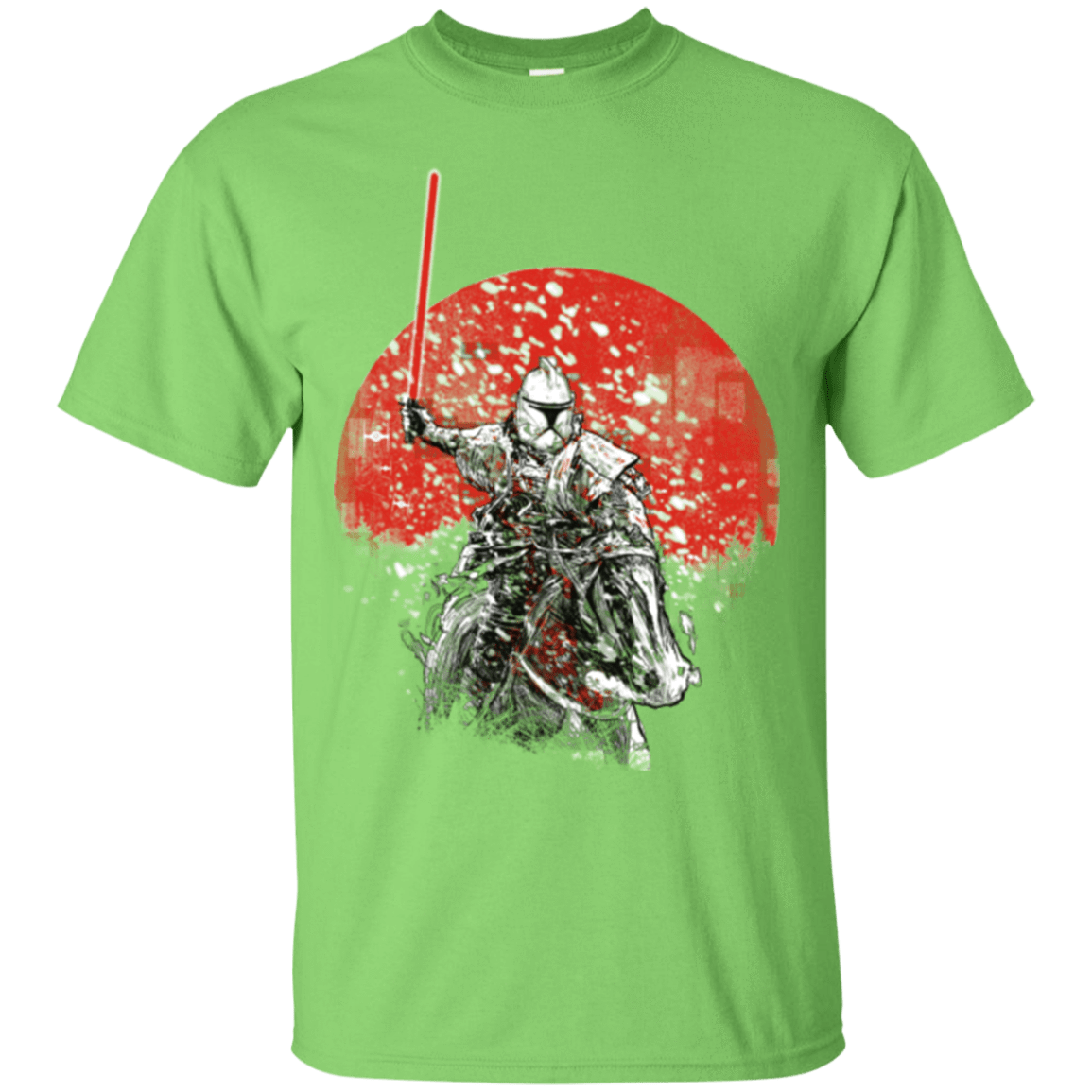 T-Shirts Lime / S Samourai Trooper T-Shirt
