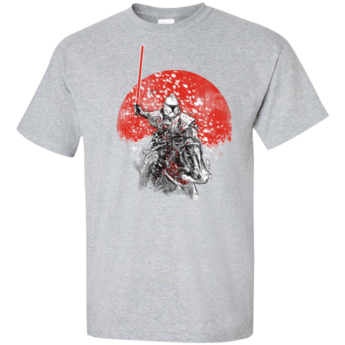 T-Shirts Sport Grey / XLT Samourai Trooper Tall T-Shirt