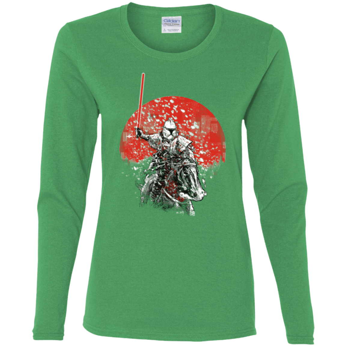 T-Shirts Irish Green / S Samourai Trooper Women's Long Sleeve T-Shirt