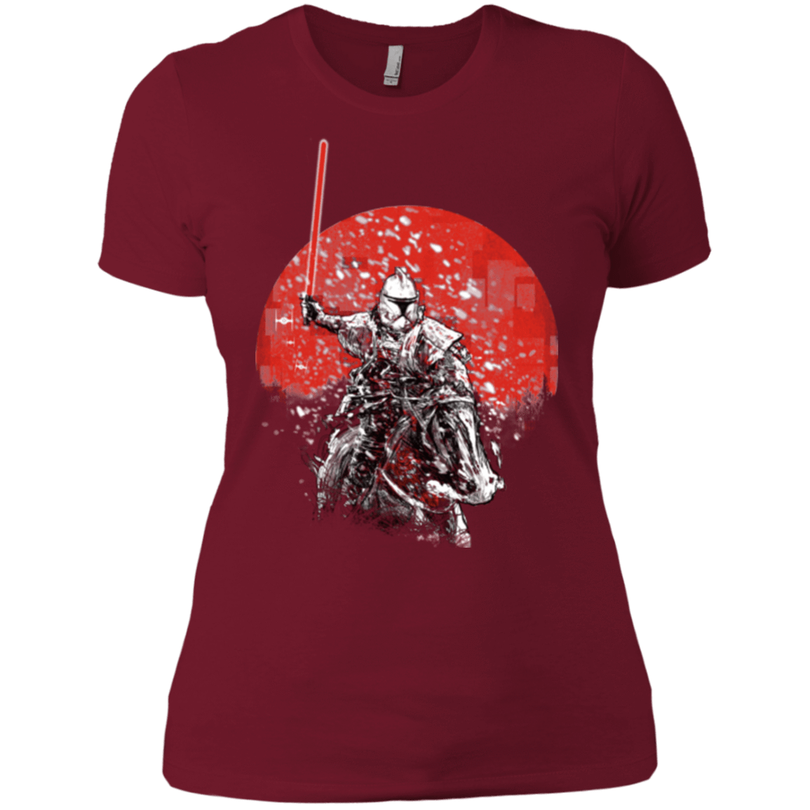 T-Shirts Scarlet / X-Small Samourai Trooper Women's Premium T-Shirt