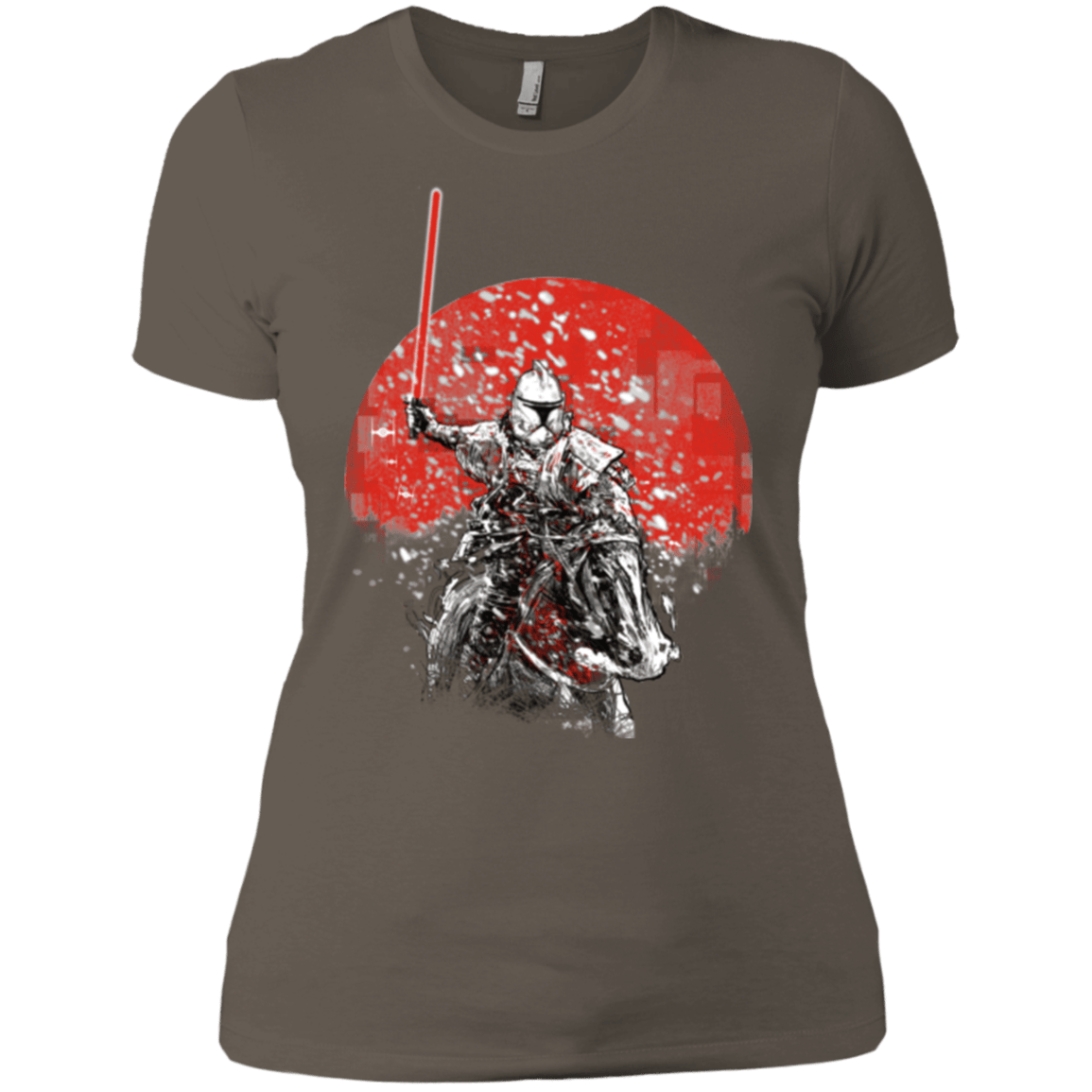 T-Shirts Warm Grey / X-Small Samourai Trooper Women's Premium T-Shirt