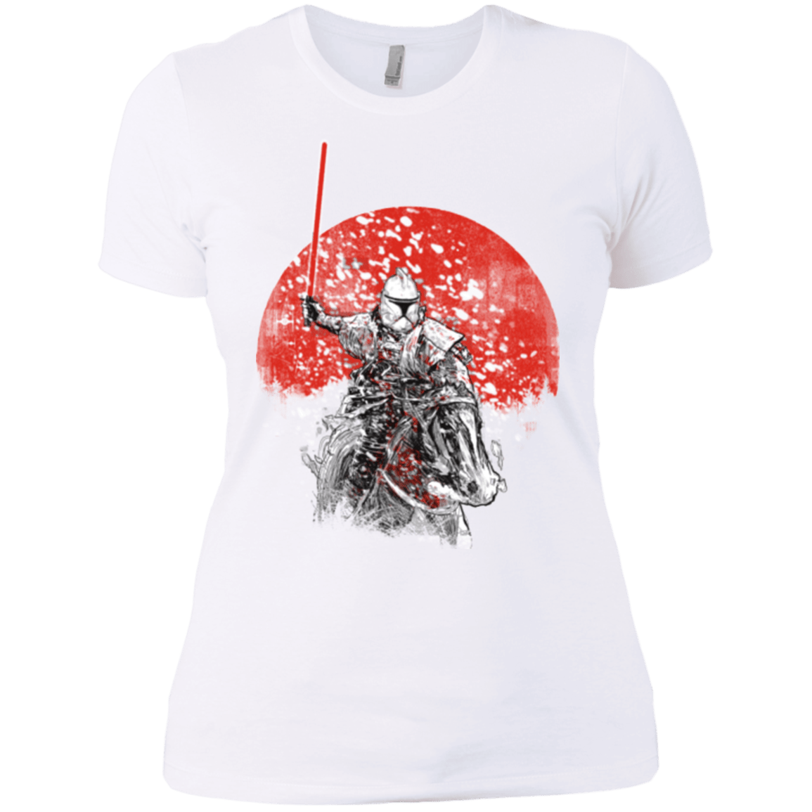 T-Shirts White / X-Small Samourai Trooper Women's Premium T-Shirt