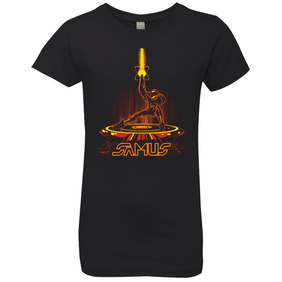 T-Shirts Black / YXS Samtron Girls Premium T-Shirt