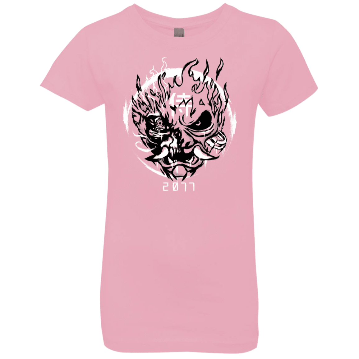 T-Shirts Light Pink / YXS Samurai 2077 Girls Premium T-Shirt