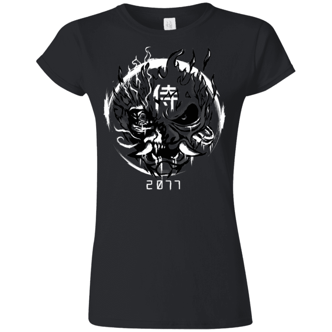 T-Shirts Black / S Samurai 2077 Junior Slimmer-Fit T-Shirt