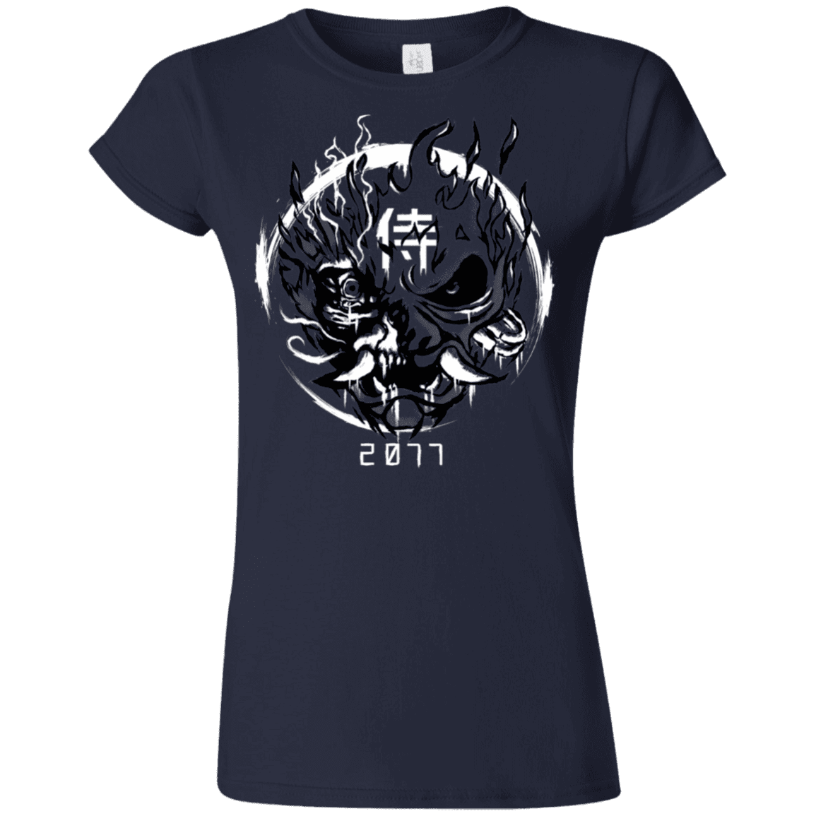 T-Shirts Navy / S Samurai 2077 Junior Slimmer-Fit T-Shirt