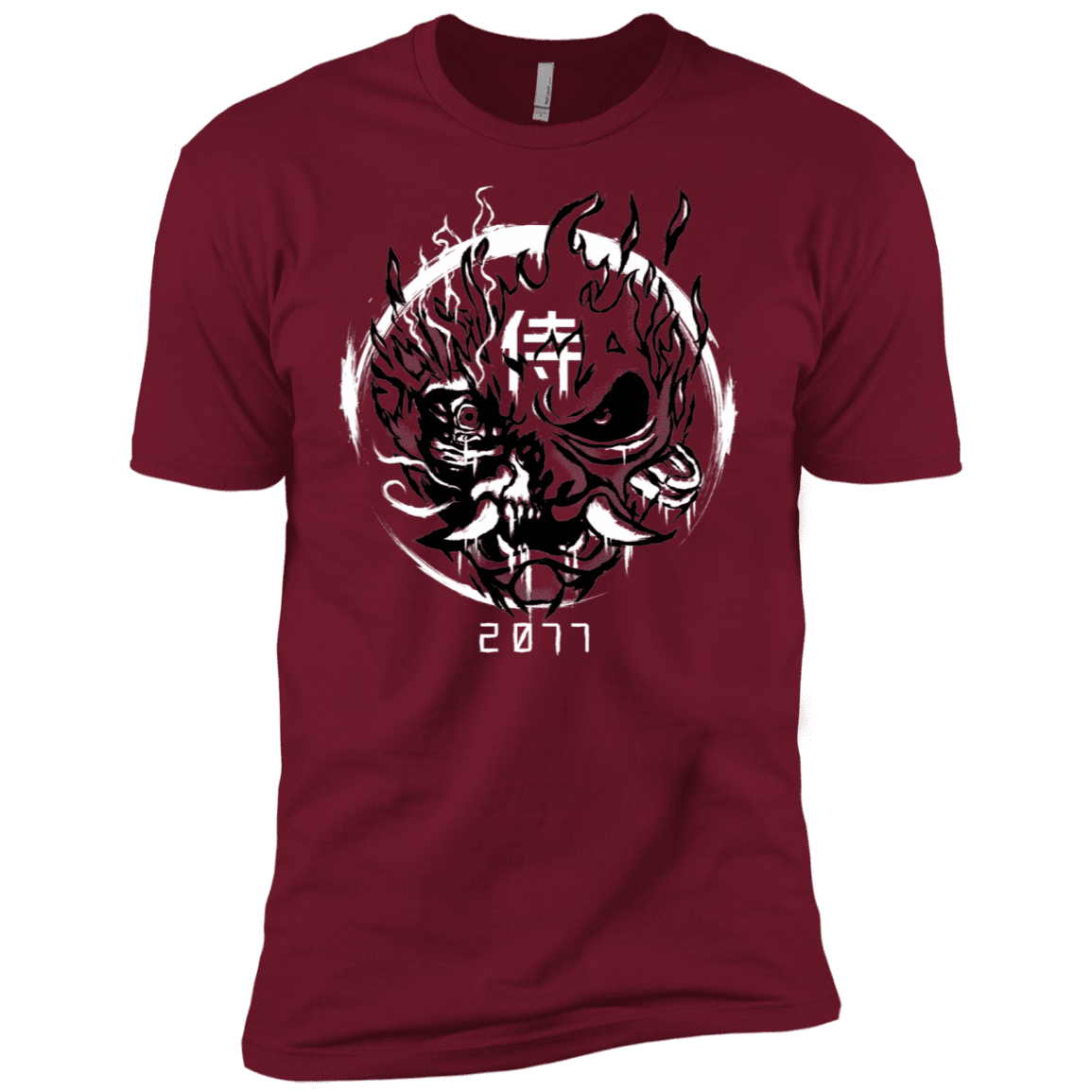 T-Shirts Cardinal / X-Small Samurai 2077 Men's Premium T-Shirt