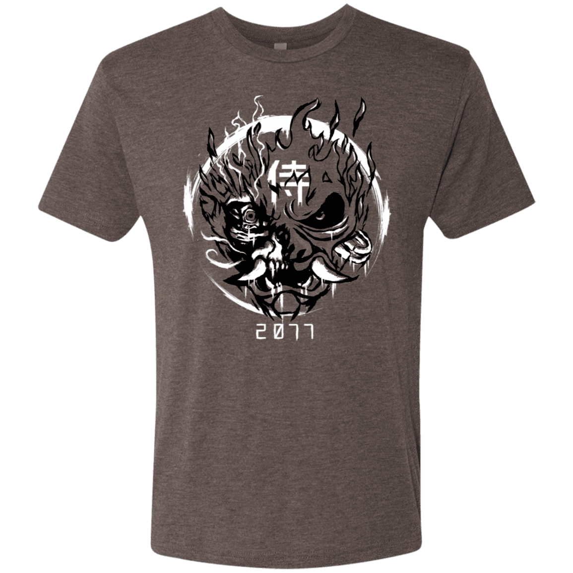 T-Shirts Macchiato / S Samurai 2077 Men's Triblend T-Shirt