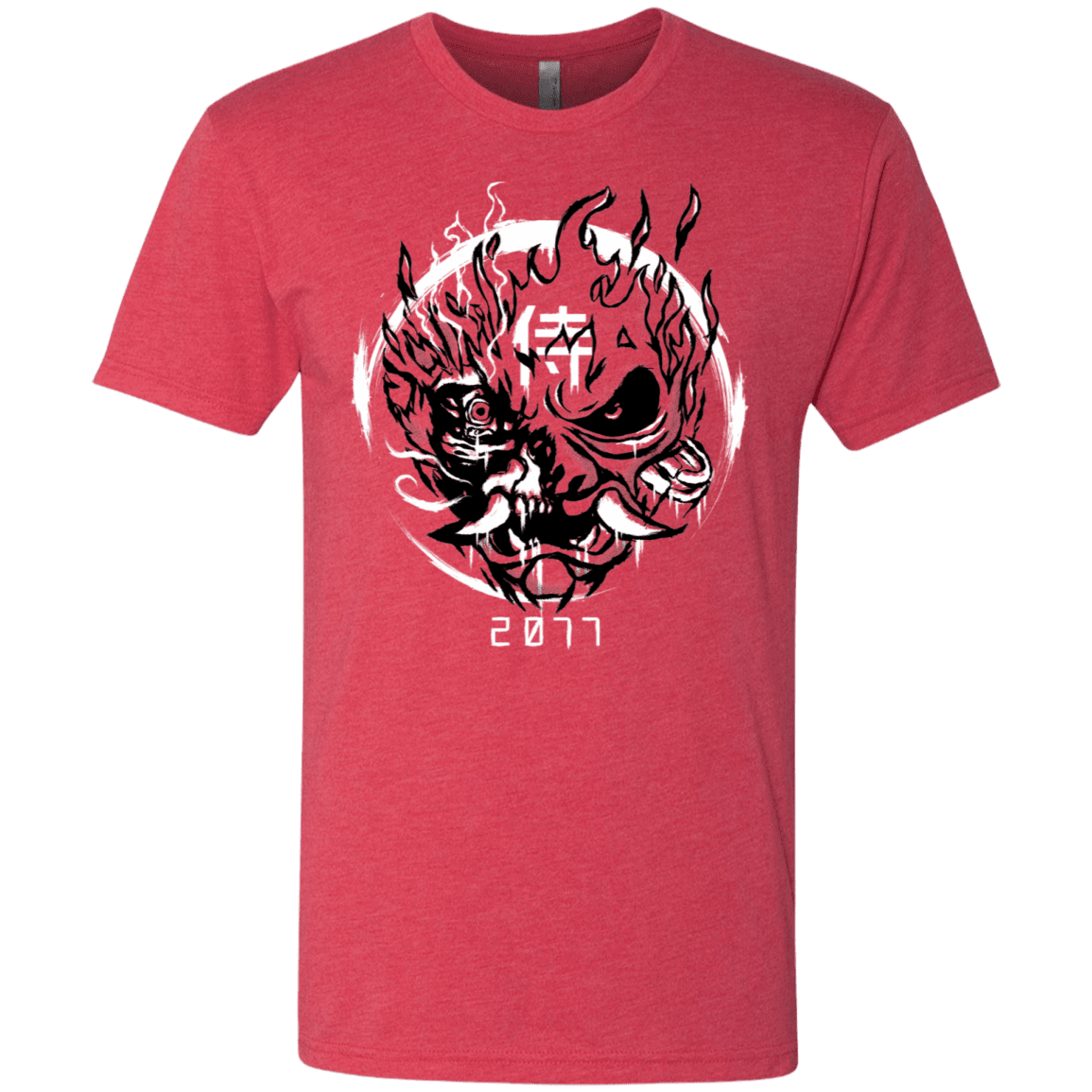T-Shirts Vintage Red / S Samurai 2077 Men's Triblend T-Shirt