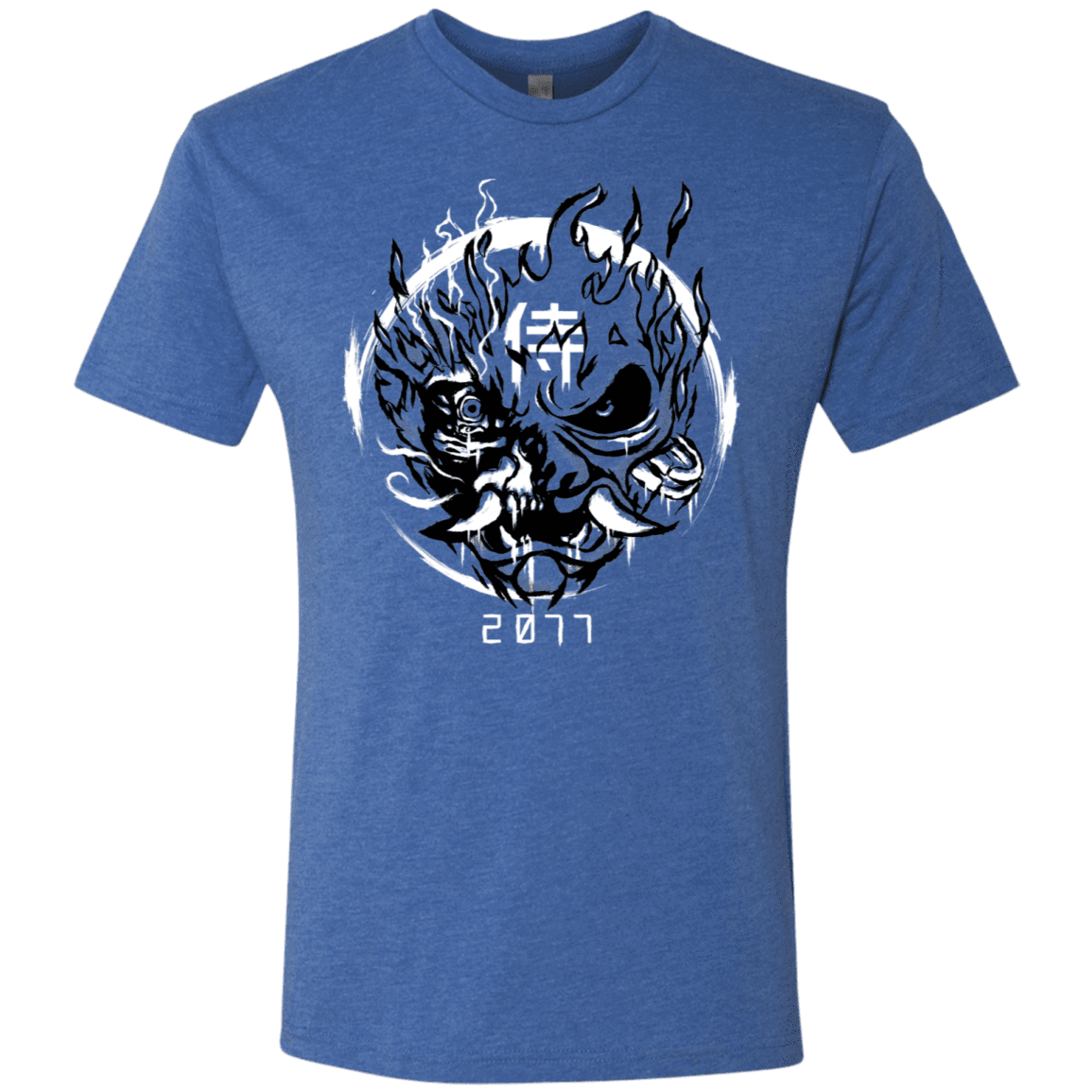 T-Shirts Vintage Royal / S Samurai 2077 Men's Triblend T-Shirt