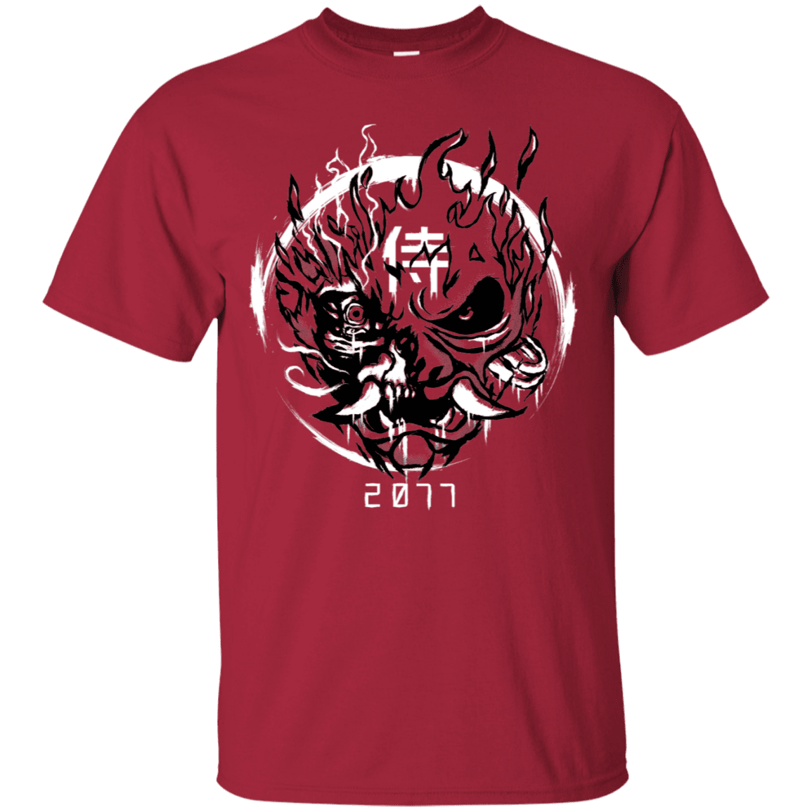 T-Shirts Cardinal / S Samurai 2077 T-Shirt