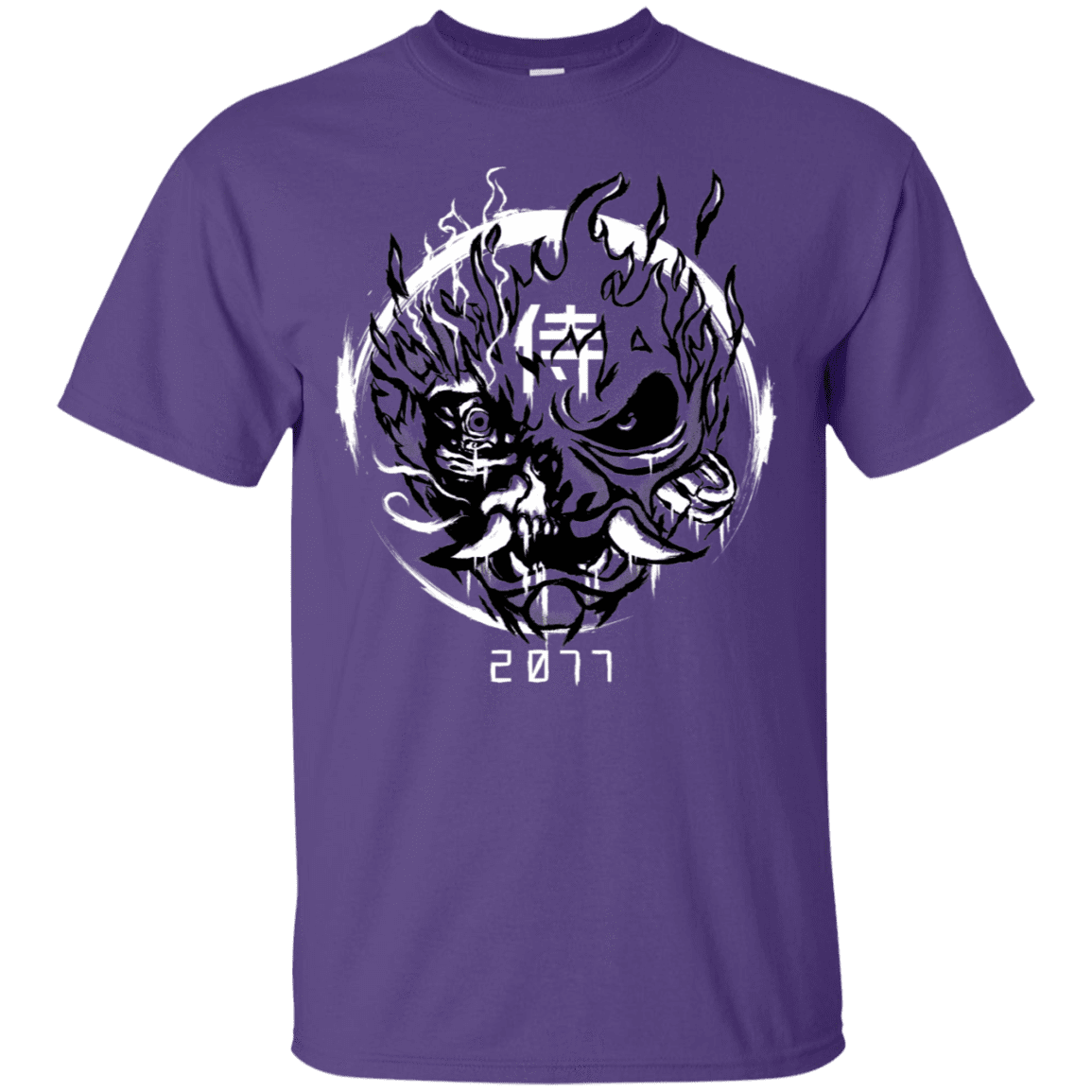 T-Shirts Purple / S Samurai 2077 T-Shirt