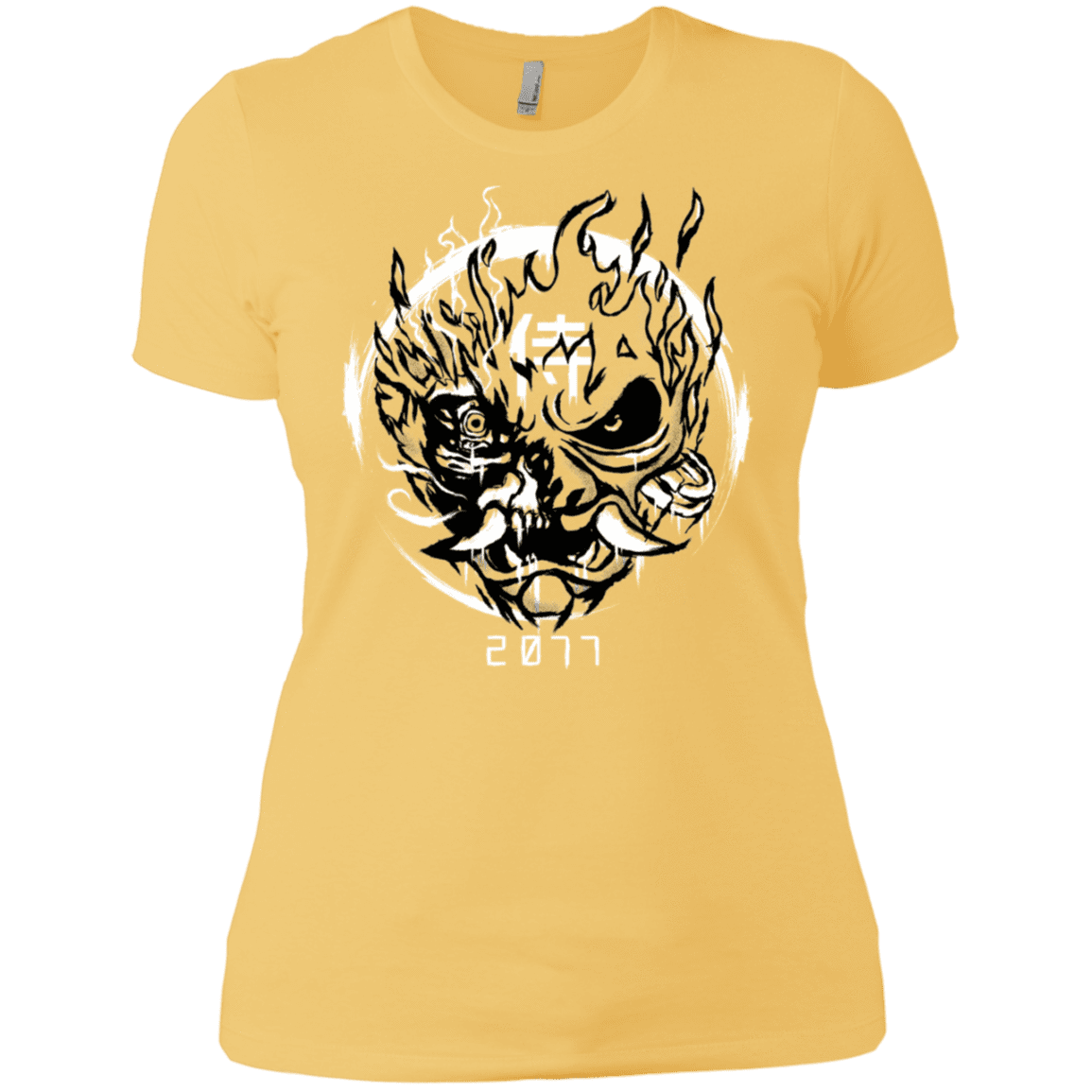T-Shirts Banana Cream/ / X-Small Samurai 2077 Women's Premium T-Shirt