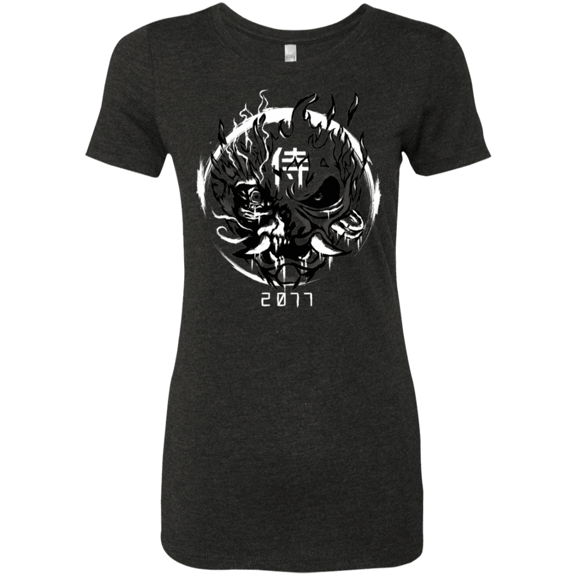 T-Shirts Vintage Black / S Samurai 2077 Women's Triblend T-Shirt