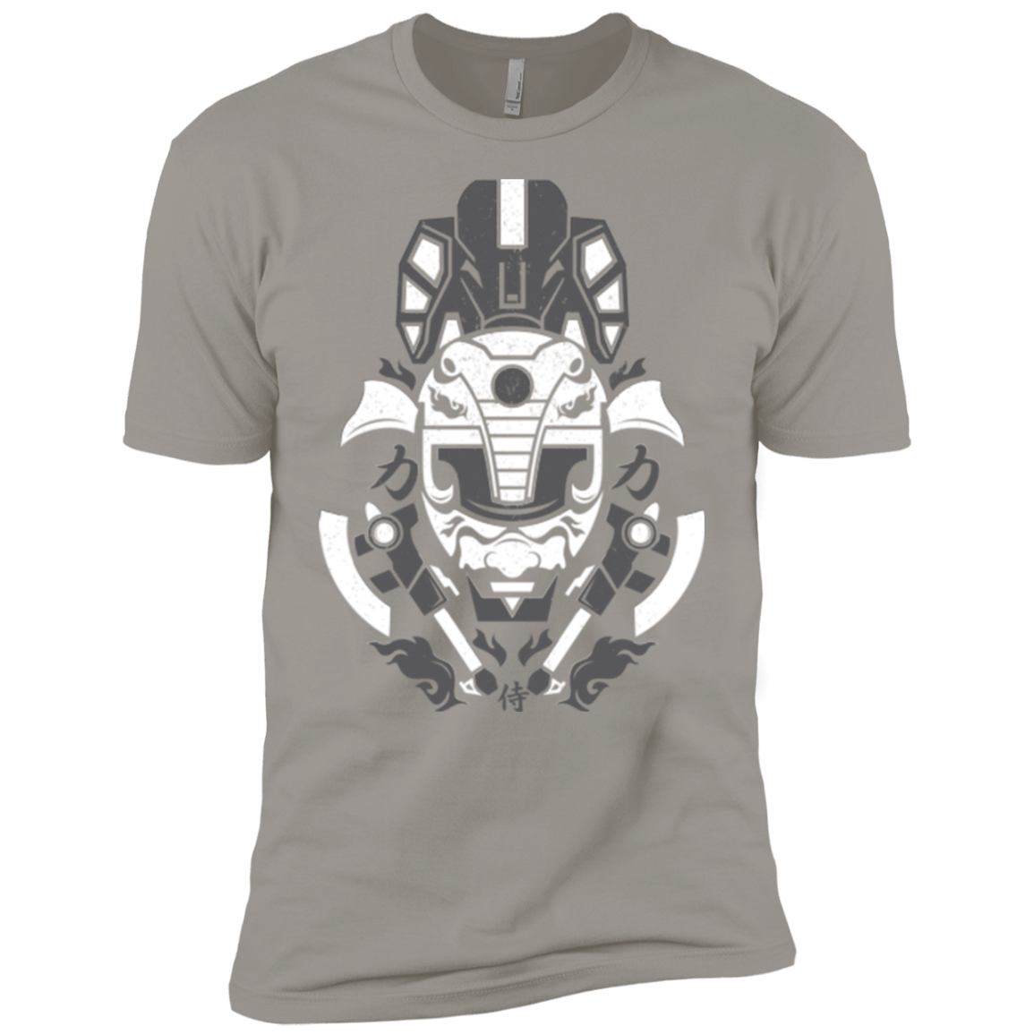 T-Shirts Light Grey / YXS Samurai Black Ranger Boys Premium T-Shirt