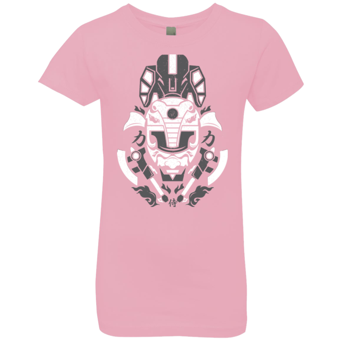 T-Shirts Light Pink / YXS Samurai Black Ranger Girls Premium T-Shirt