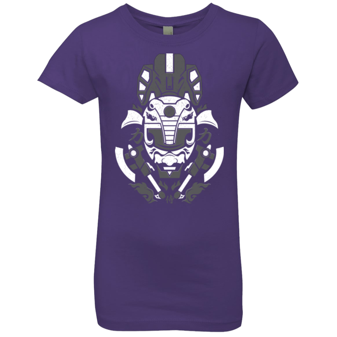 T-Shirts Purple Rush / YXS Samurai Black Ranger Girls Premium T-Shirt