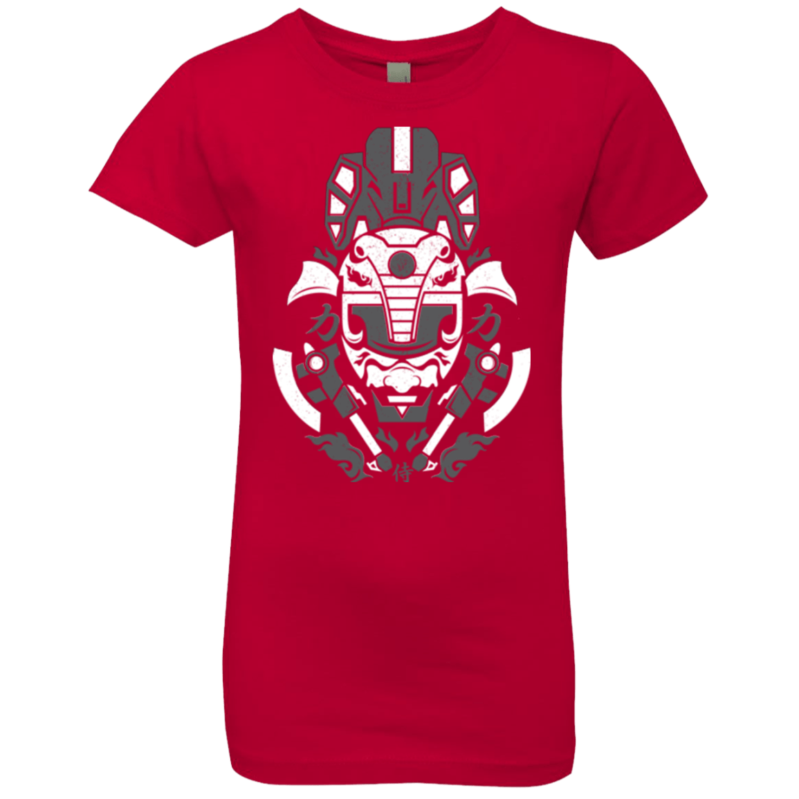 T-Shirts Red / YXS Samurai Black Ranger Girls Premium T-Shirt